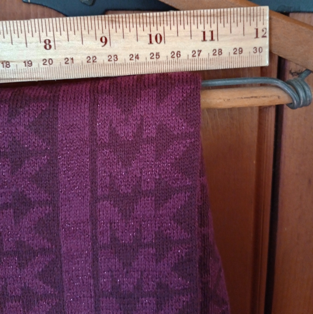 Michael Kors Purple Logo Scarf - Picture 6 of 8